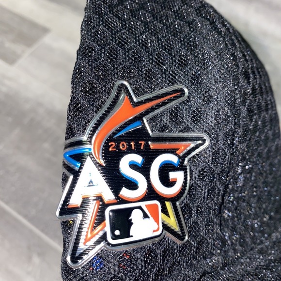 Cincinnati Reds New Era Hat Size 7 1/4 Hawaiian MLB Players Exclusive ASG 2017 - Picture 12 of 14